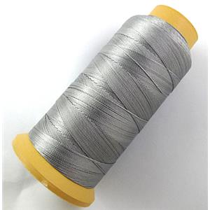 Grey Nylon cord, 0.4mm, approx 700meter per roll