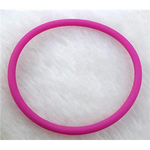 Rubber bracelet, O-ring style, 70mm dia, 3mm thick