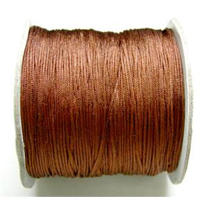 Coffee Taiwan Nylon Thread, 0.8mm dia, 100meters per roll