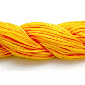 Orange Nylon Thread, 1mm dia, 30m per group