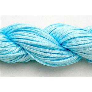 Aqua Nylon Thread, 1mm dia, 30m per group