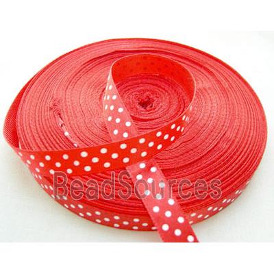 Red Satin Ribbon