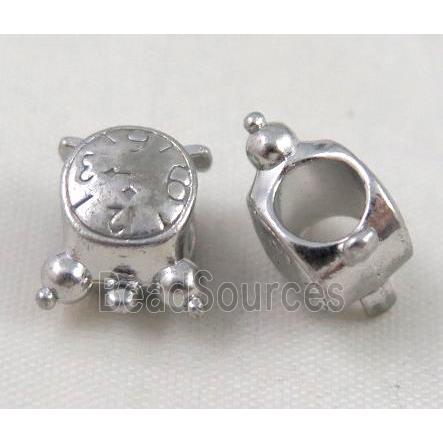 tibetan silver tortoise beads Non-Nickel