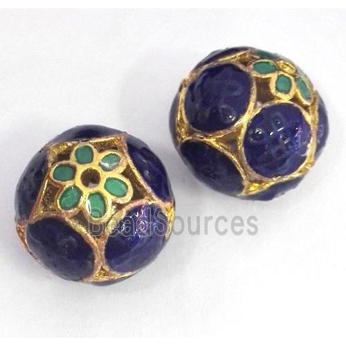 enameling copper spacer bead, colorfast