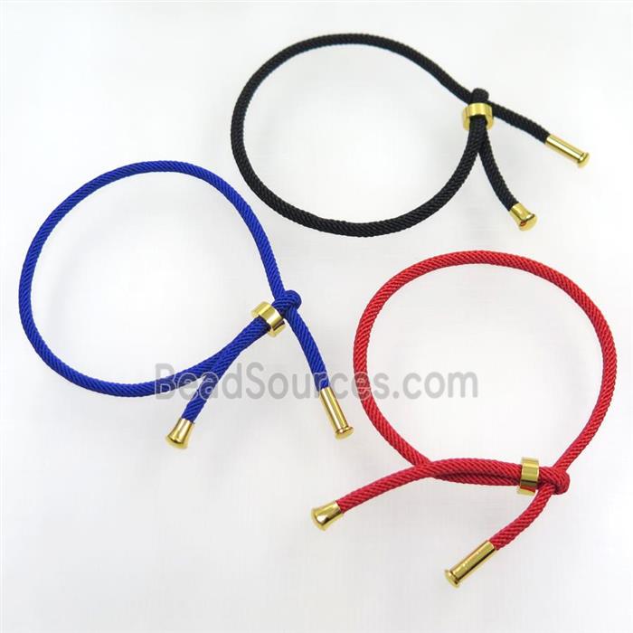 mix color Nylon bracelet, resized