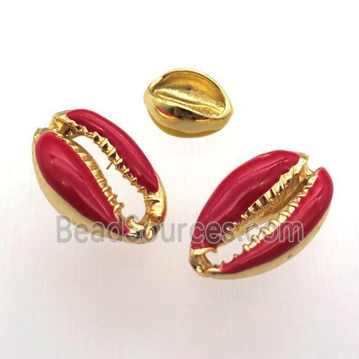 Enameling Alloy connector, teeth, gold plated