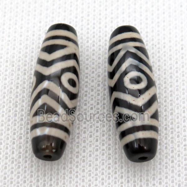 tibetan DZi rice beads