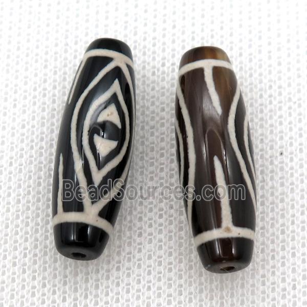 tibetan DZi rice beads