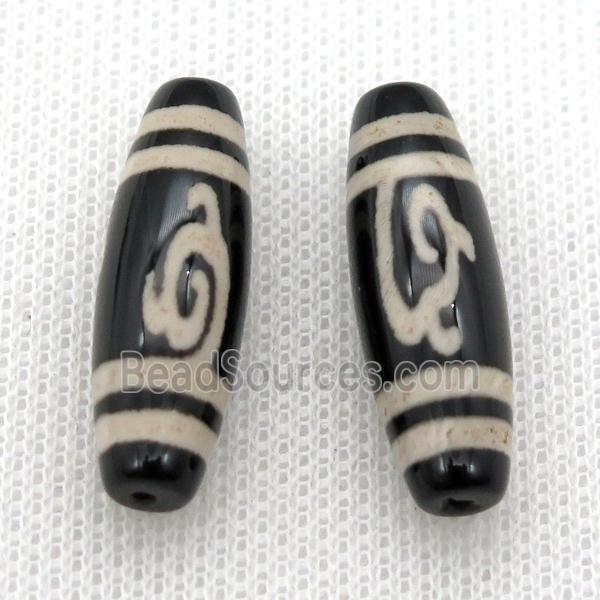 tibetan DZi rice beads