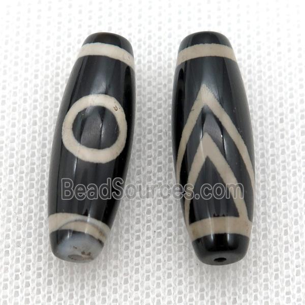 tibetan DZi rice beads