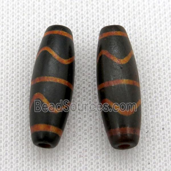 tibetan DZi rice beads