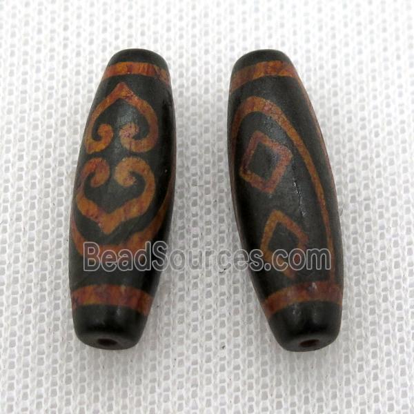 tibetan DZi rice beads