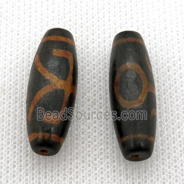 tibetan DZi rice beads