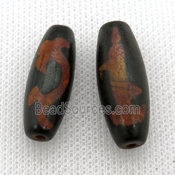 tibetan DZi rice beads