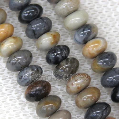 Picasso Jasper Beads Creek Smooth Round