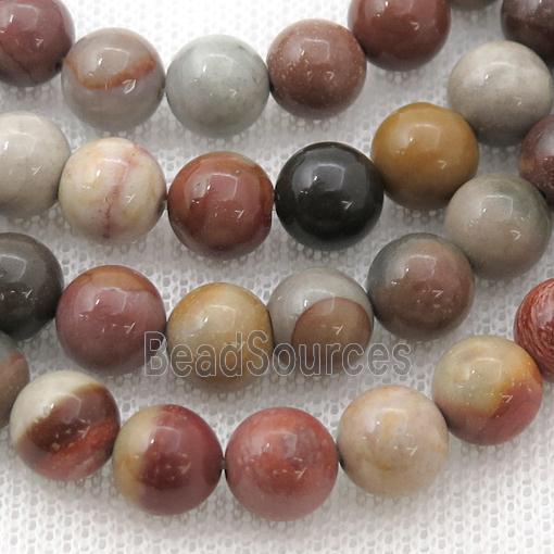 round Ocean Jasper beads