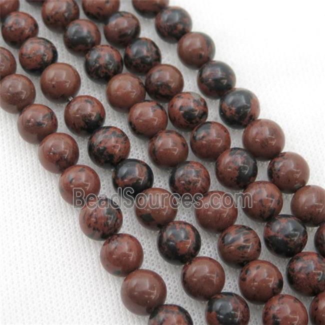 round Autumn Jasper beads