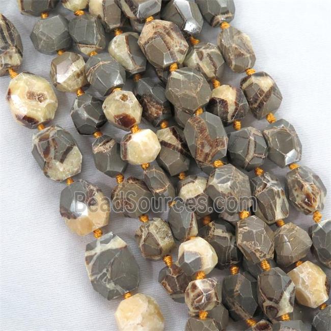 Demon Jasper beads, freeform