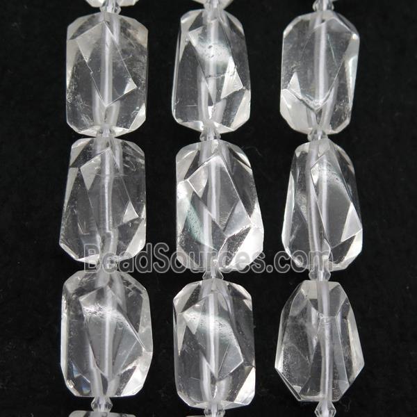 Clear Quartz nugget beads, freeform