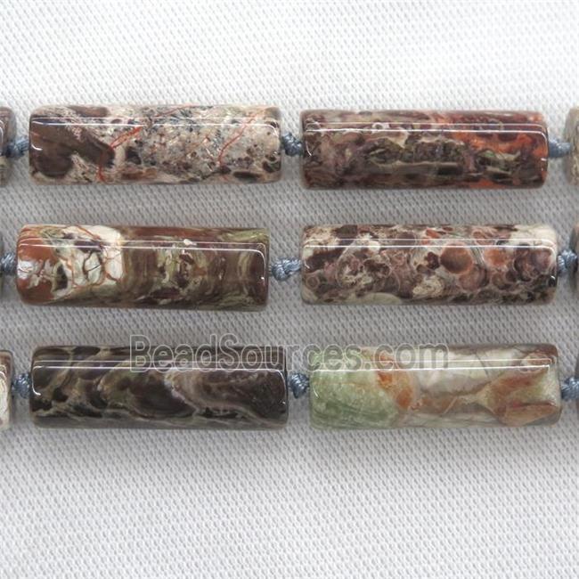 Ocean Jasper column beads