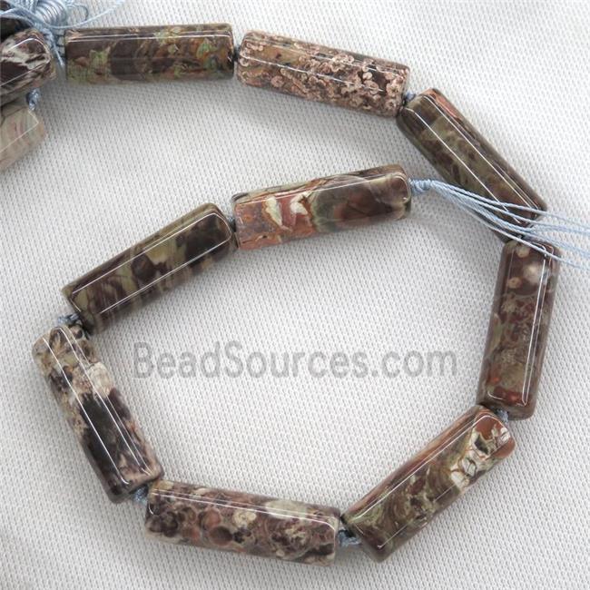 Ocean Jasper column beads