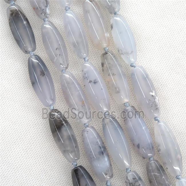 Chalcedony Agate rice beads