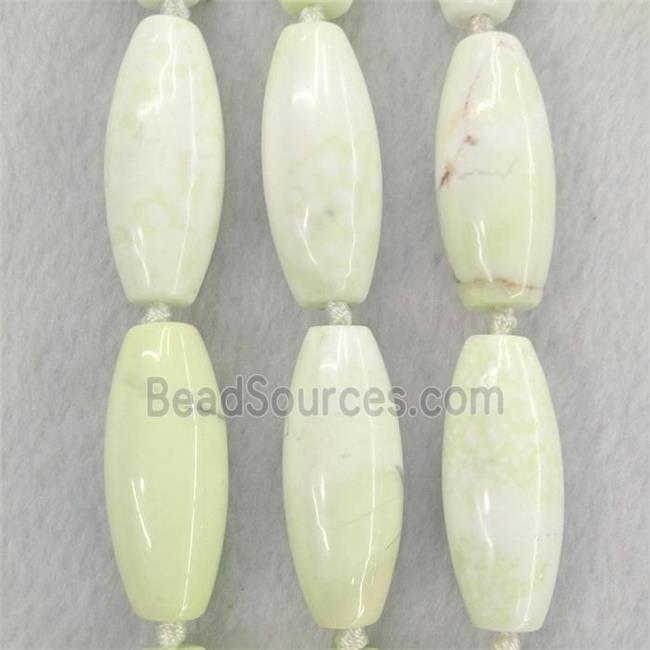 Australian Lemon Jasper rice beads