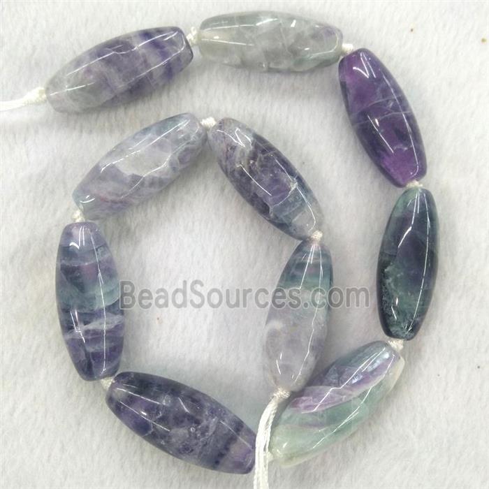 rainbow Fluorite rice beads