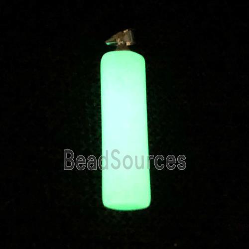 noctilucent stone column pendants, mixed