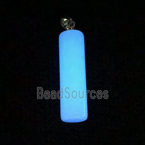 noctilucent stone column pendants, mixed