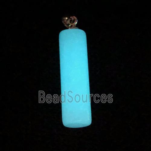 noctilucent stone column pendants, mixed