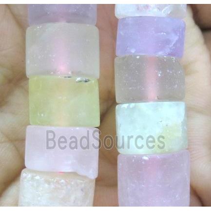 mix matte gemstone heishi beads