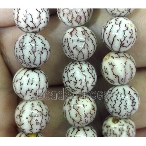 Bodhi wood beads, round