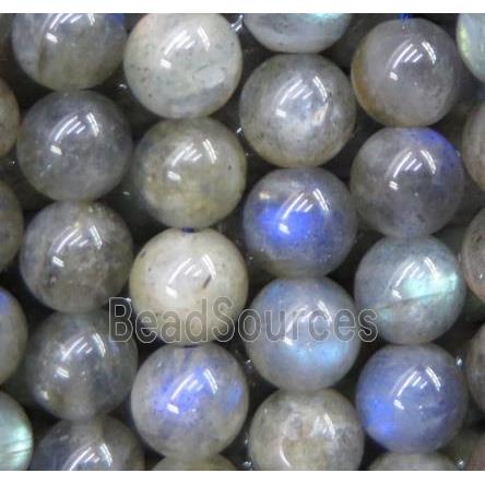 round Labradorite bead, AA-grade