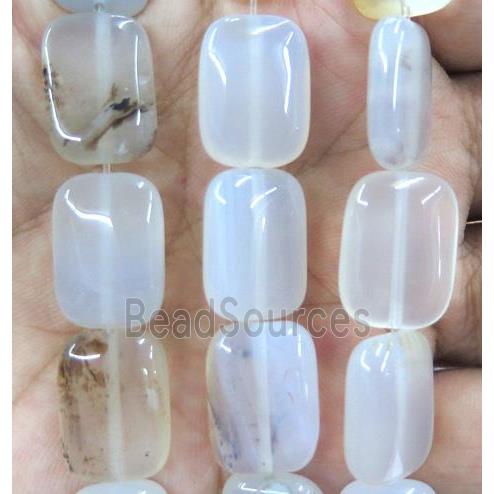 natural Heihua Agate beads, rectangle