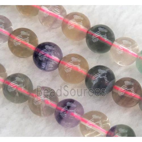 round Fluorite beads