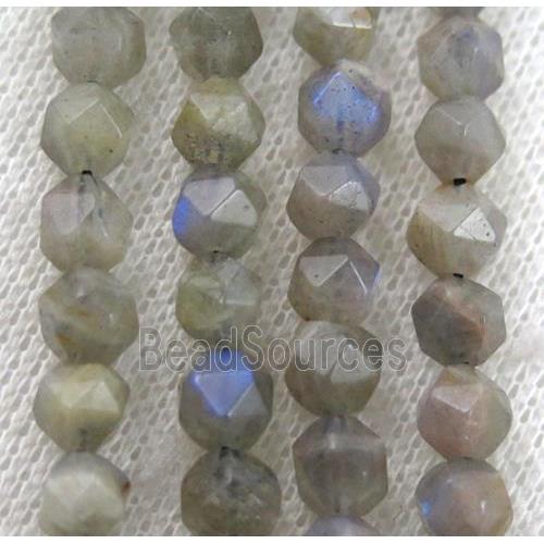 natural Labradorite beads cut round