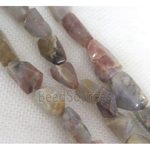 natural agate beads, freeform