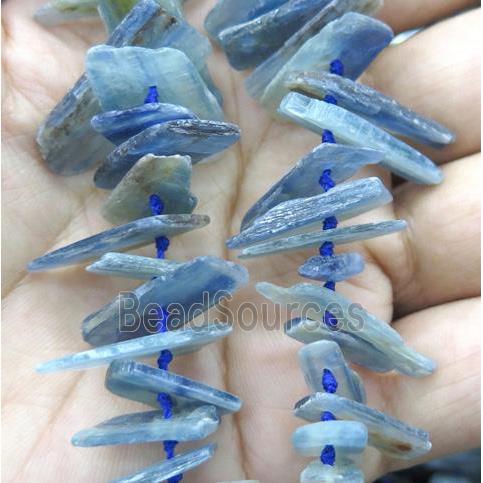 kyanite chip bead, freeform