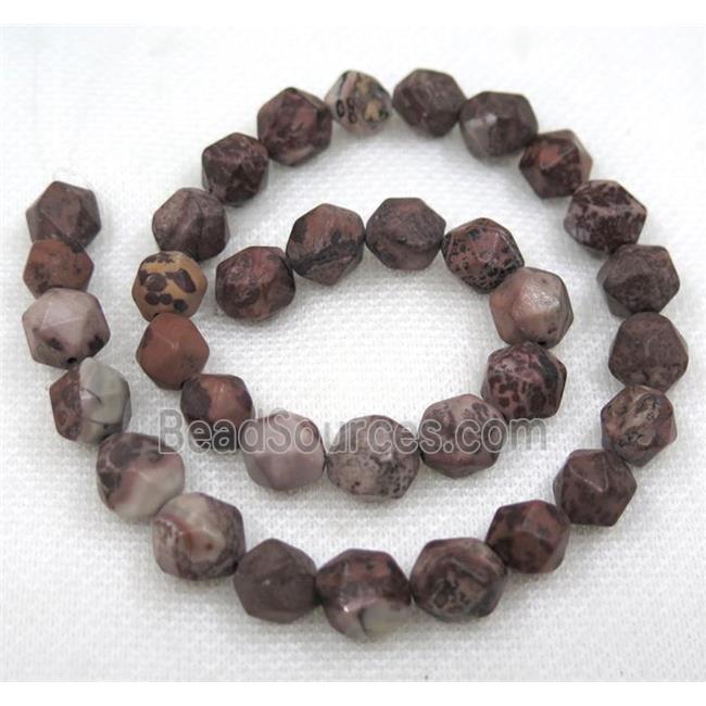 Chohua Jasper Beads Cutted Round