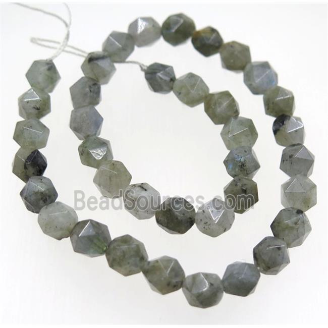 Labradorite Beads Cutted Round