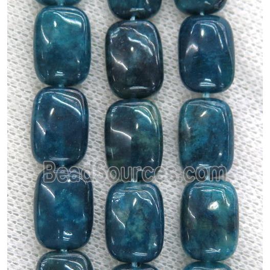 blue Apatite beads, rectangle