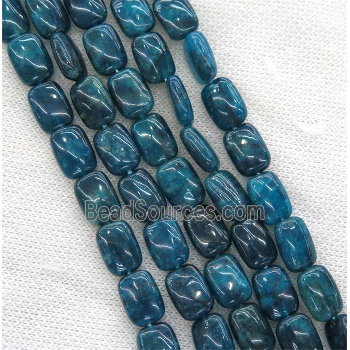 blue Apatite beads, rectangle