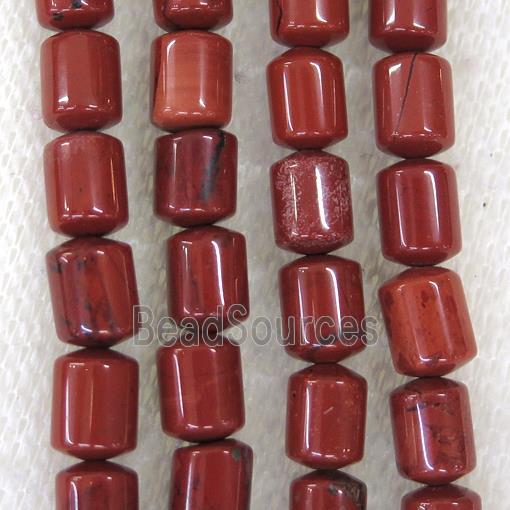 Red Jasper tube beads