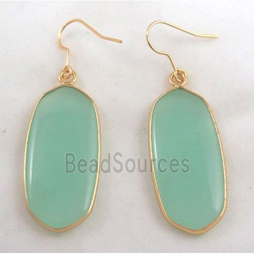 gemstone earring, colorfast