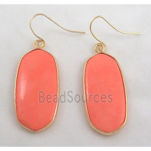 gemstone earring, colorfast