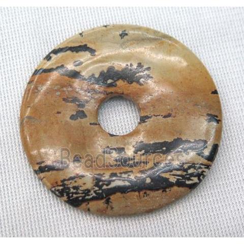 chohua jasper donut pendant