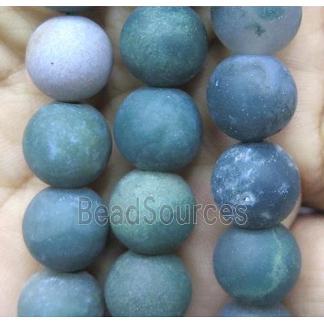 matte round Indian Agate Beads