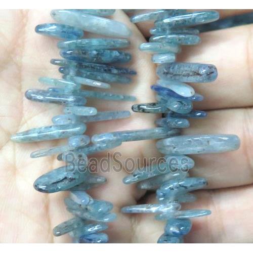 kyanite stick chip beads