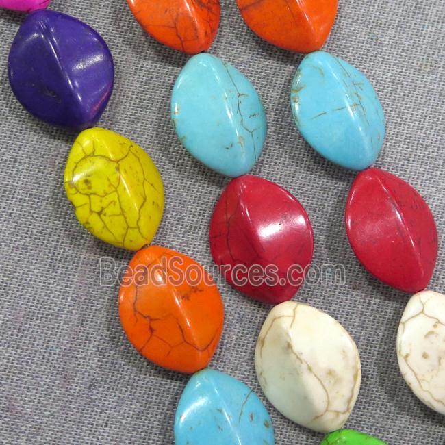 synthetic Turquoise beads, mix color